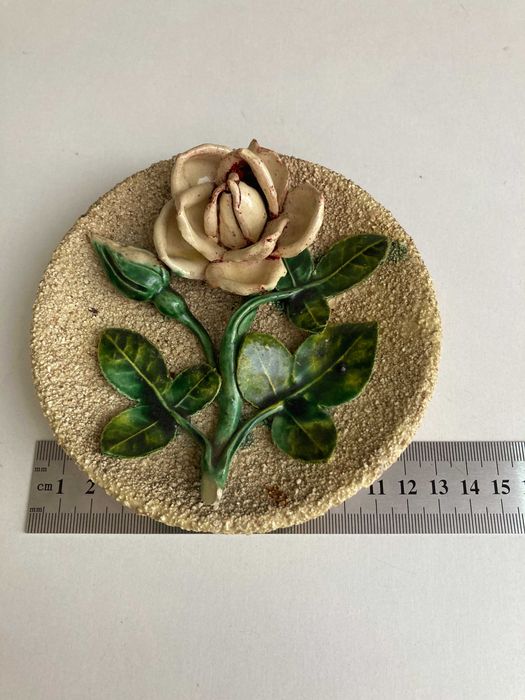 Prato Rosa Branca Caldas da Rainha José Francisco de Sousa -Século XIX