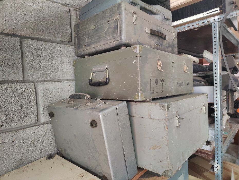 Ящики металеві, дерев'яні ссср