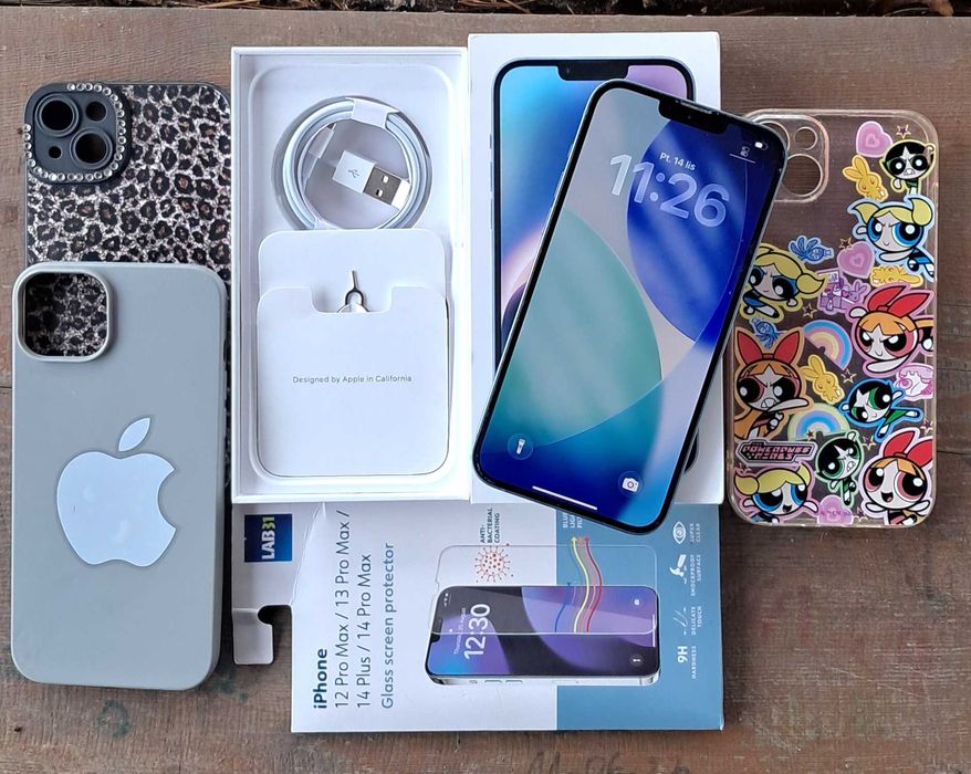 IPhone 14 Plus Blue 128GB | 86% | Gratisy Gorzów Wielkopolski • OLX.pl