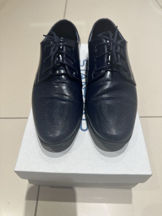 Buty granatowe 34 na komunię