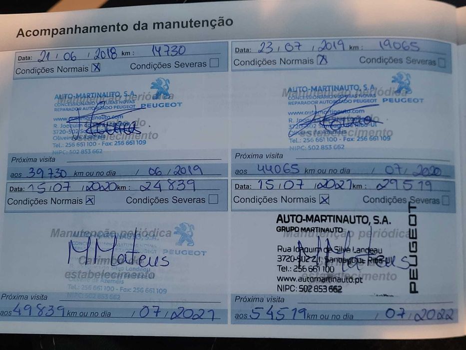 Peugeot 208 1.2 style 41.200 km Nacional Revisões na marca