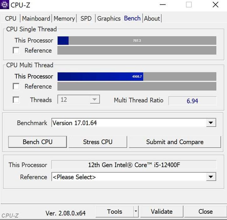 Комплект LGA1700 | HUANANZHI H610M-K + Intel 12400F + 32Гб DDR4