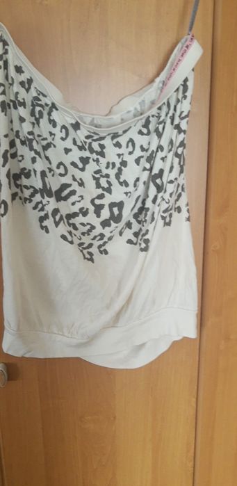 Bluzka damska bez ramiączek