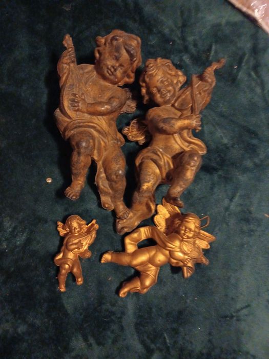 Conjunto Anjos decorativos de pendurar