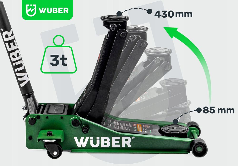 Podnośnik Samochodowy Lewarek Żaba Niskoprofilowy 3 Tony okazja fv