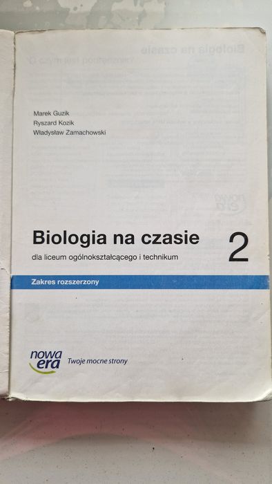 Biologia na czasie klasa 2