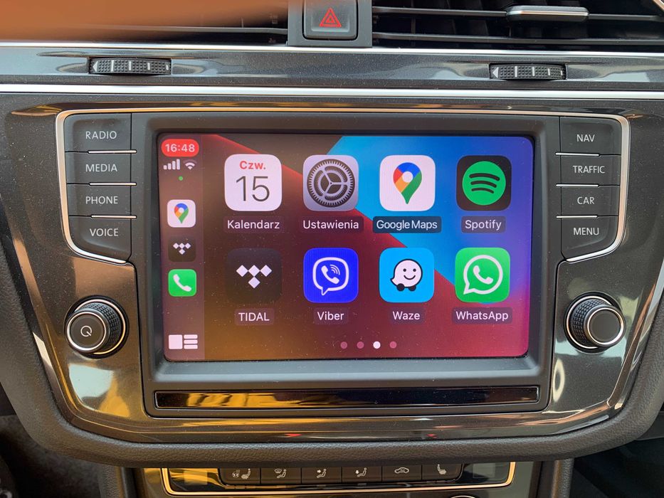 CARPLAY ANDROID AUTO BMW Audi VW Mercedes Porsche Mapa Nawigacja USA