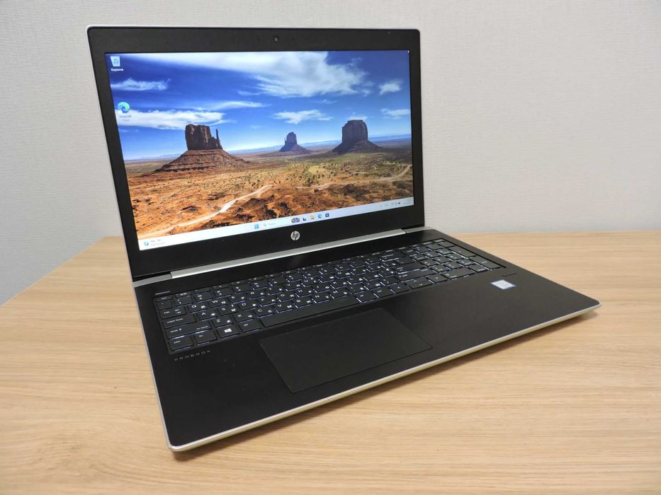 HP ProBook 450 g5/15.6” FHD IPS/i5 8250U/8GB/SSD 256/UHD/подсветка