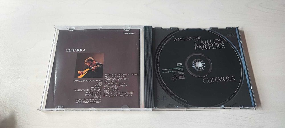 CD Carlos Paredes – O Melhor de Carlos Paredes: Guitarra (1998)