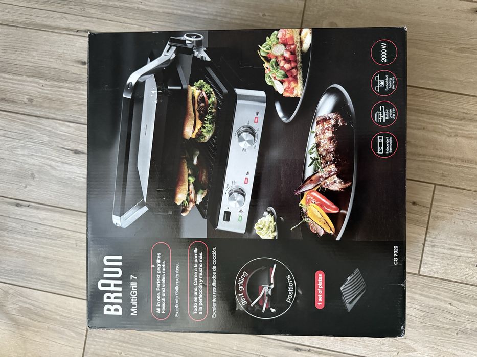 Електрогриль Braun MultiGrill 7 CG 7020