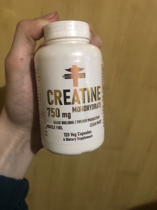 Креатин в капсулах / креатін моногідрат / creatine /спортивное питание