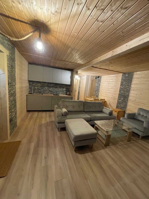 Nowy domek z widokiem na góry i jezioro, balia, sauna, kominek Szczyrk