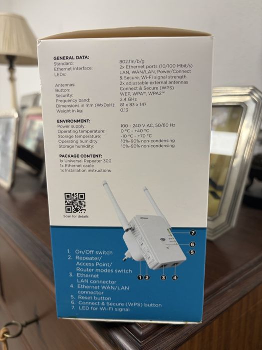 Router / universal Novo com caixa