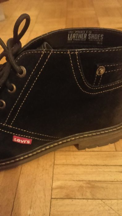 Buty Levi's Leather Shoes r.44 nubuk/zamsz