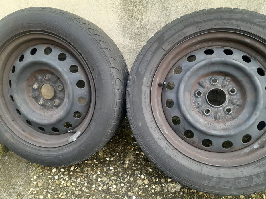 Pneus e jantes de ferro r16