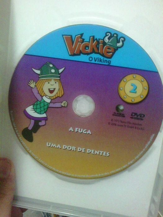vickie o viking DVD 2 portes CTT grátis