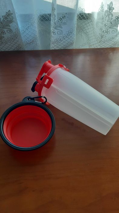 Comedouro Bebedouro Portatil para animais (Passeio de rua  ou Viagem)