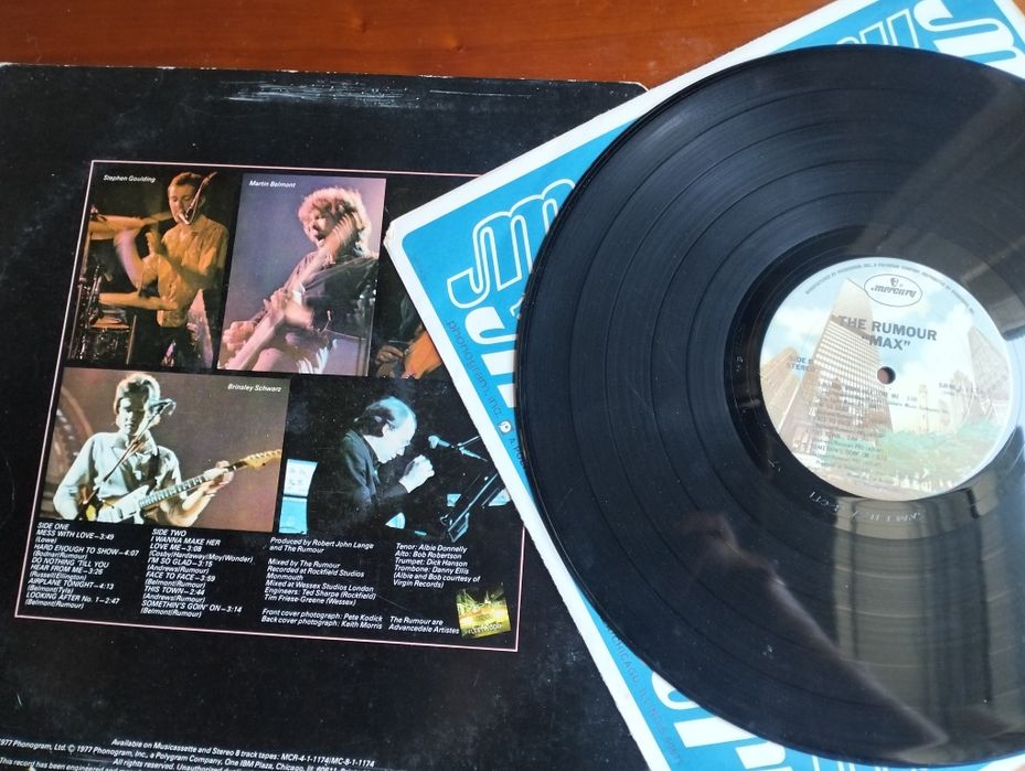 Disco de vinil LP The Rumour - Max