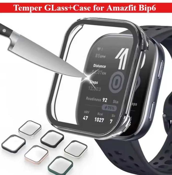 etui ochronne na ekran smartwatcha Amazfit Bip 6