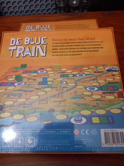 De Blue Train jogo de tabuleiro NOVO versão Holandesa