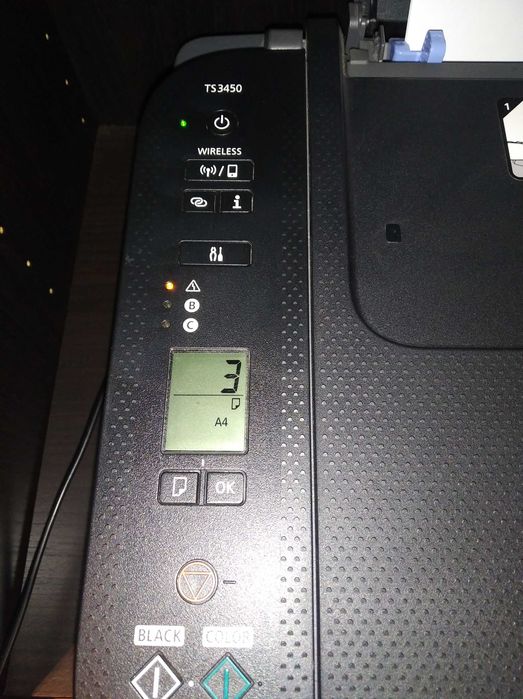 Impressora multifunções Canon Pixma TS3450 para reparação/peças