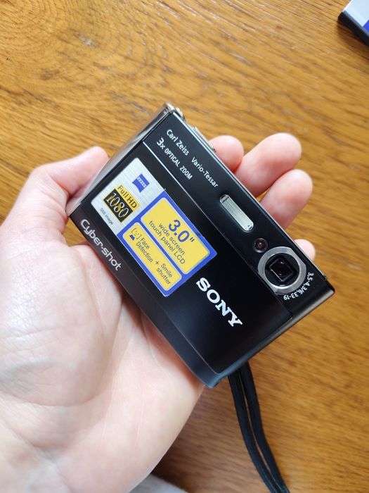 美品　SONY Cyber-shot DSC-T70 ブラック Sony Cyber-Shot DSC-T70 Digital Compact – Retro Camera Shop