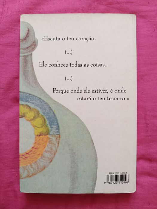 Livro   O  ALQUIMISTA  ( Paulo Coelho )