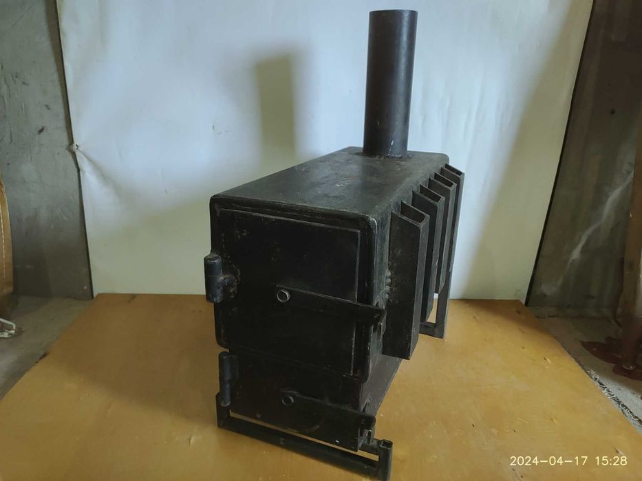 Піч-буржуйка з радіатором