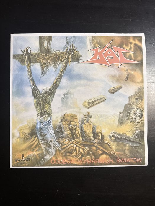 Kat - Oddech Wymarłych Światów 1989 pronit winyl