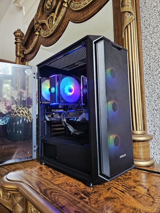 NOWY Komputer gamingowy RX 9070GRE/RYZEN 7500F/16GB/1TB/GWARANCJA!