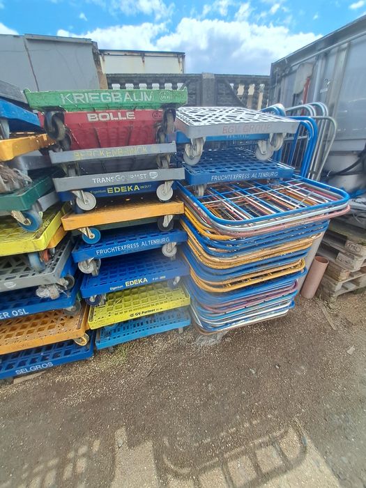 Wózek  magazynowy transportowy kosze siotkowe duża ilość