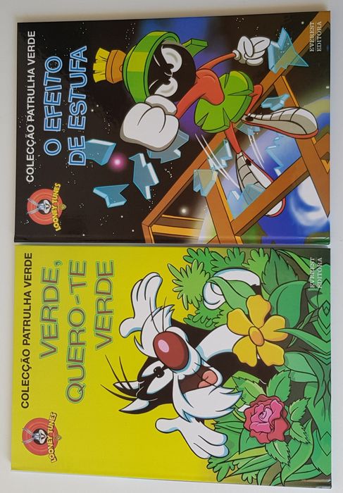 Patrulha verde - Looney tunes Disney - 10 livros novos caixa original