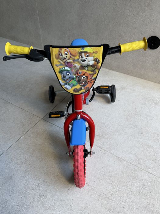 Bicicleta Infantil Vermelha The Paw Patrol 12''