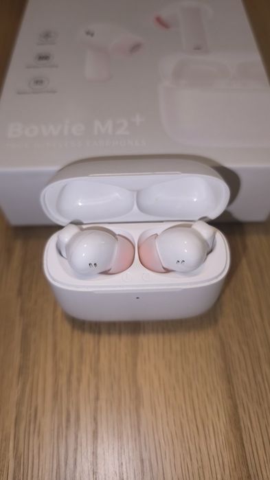 Auriculares Baseus Bowie M2+ TWS, ANC branco