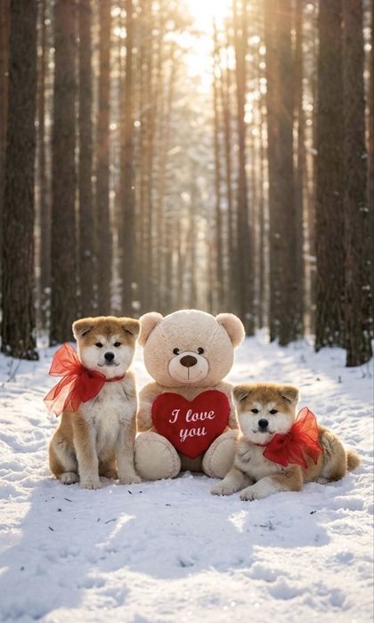 Дівчинка японської  Акіта іну 3 місяці