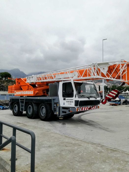 Grua Móvel Krupp KMK 3045 – 45t – All-Terrain – Funchal