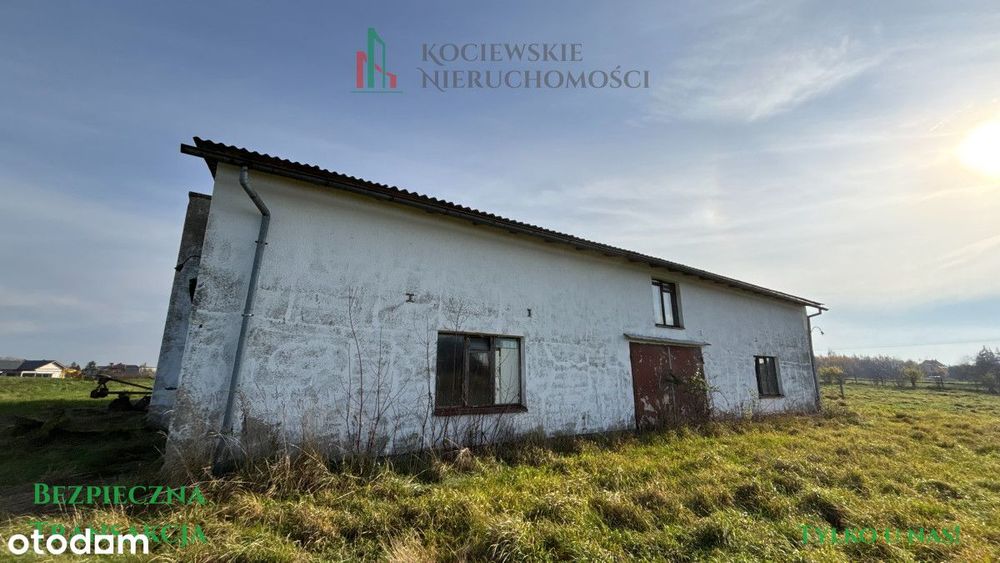 Duża działka rolna z magazynem – ul. Korytybska - View 2