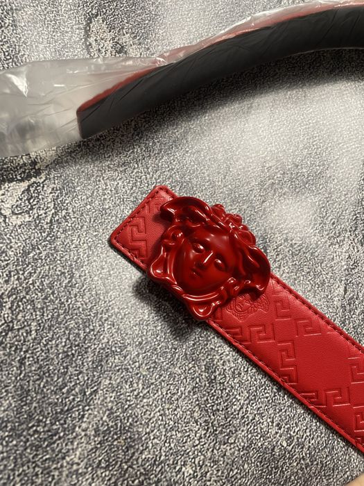 ! БЕЗ ПРЕДОПЛАТ ! Ремінь Versace Belt | Ремень Версаче | 3 гравіюванням 105.110 см