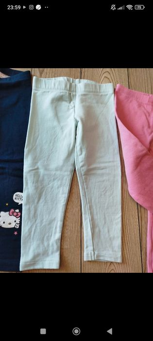 3 pack legginsów grubsze