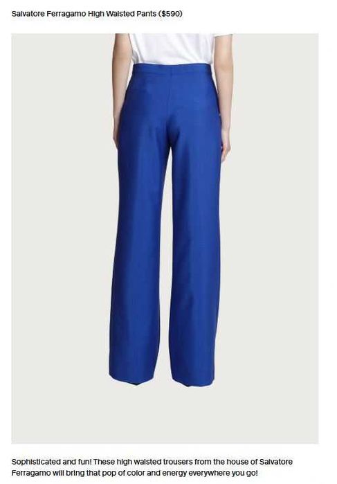 Брюки Salvatore Ferragamo широкі штани з вовни Оригінал Італія 42(M)