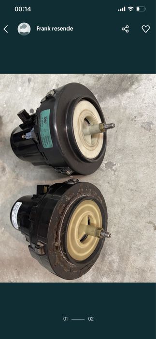 Motores E-1 avariados raimbow