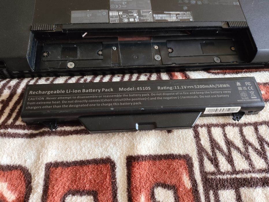Ноутбук на  запчастини hp probook 4710s, 4510s