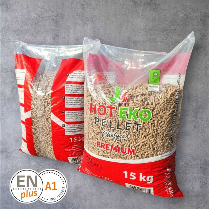 Pellet drzewny HOLZPELLET Certyfikat A1 Winda HDS