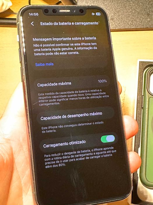 iPhone 11 Pro 256GB Verde | Bateria 100% | Garantia até Mai/2029 + Capa
