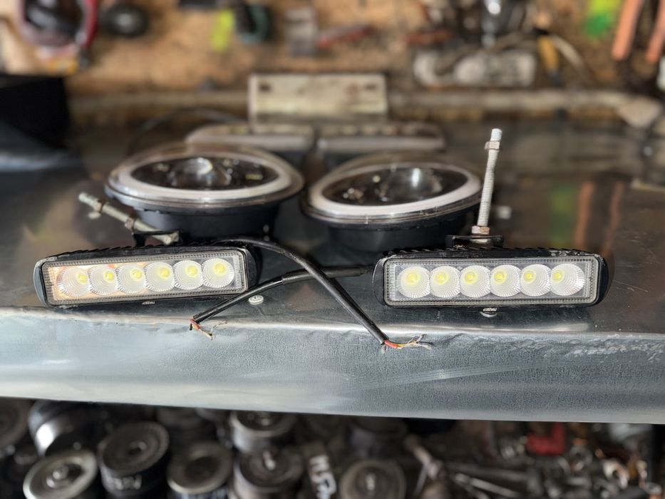 Птф/противотуманки галоген и лед