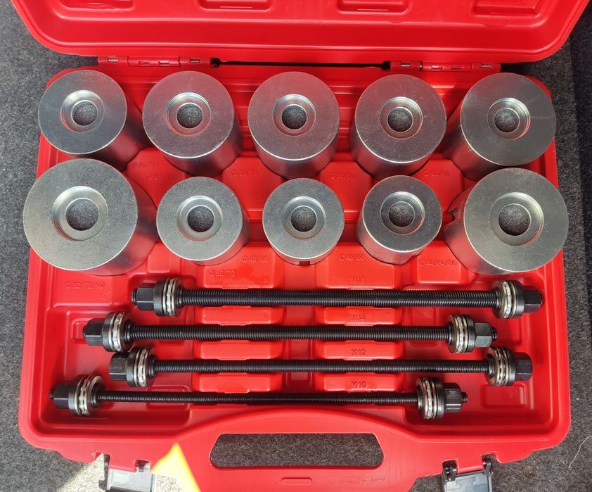 Набір для заміни сайлентблоків втулок і підшипників 44-90мм М10-М18