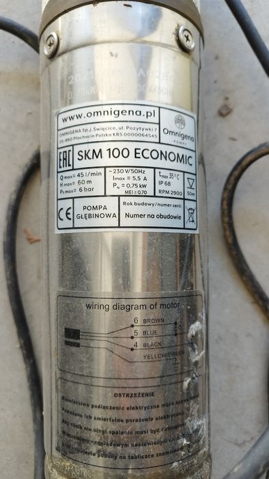 Pompa do wody. ,,,
