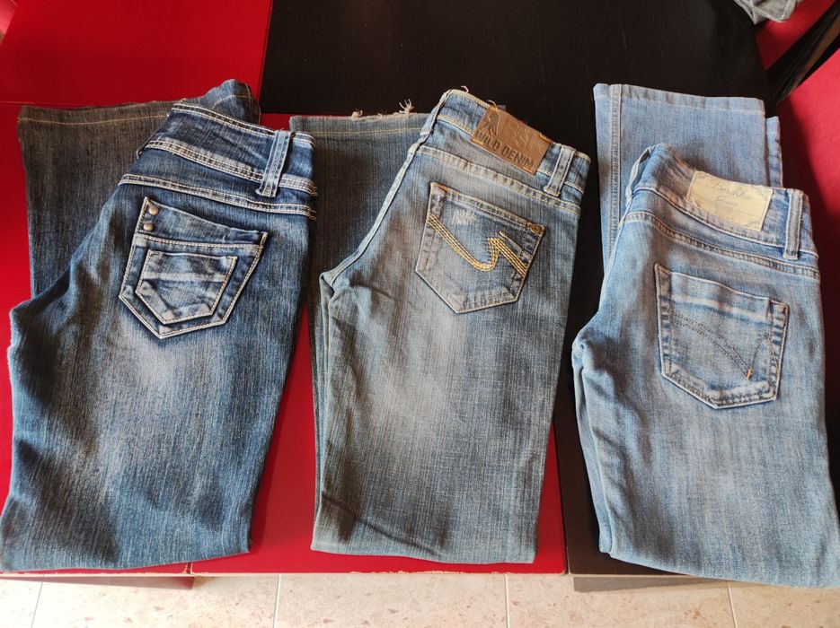 Calças ganga Bershka 34