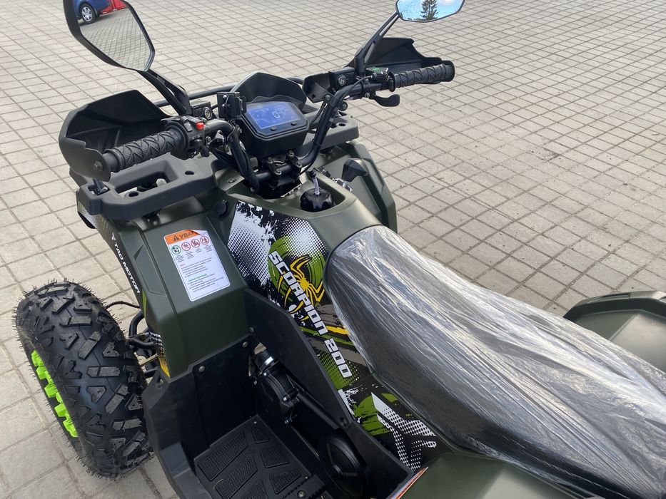 New Comman Scorpion 200 ATV Лебідка, Доставка/Кредит