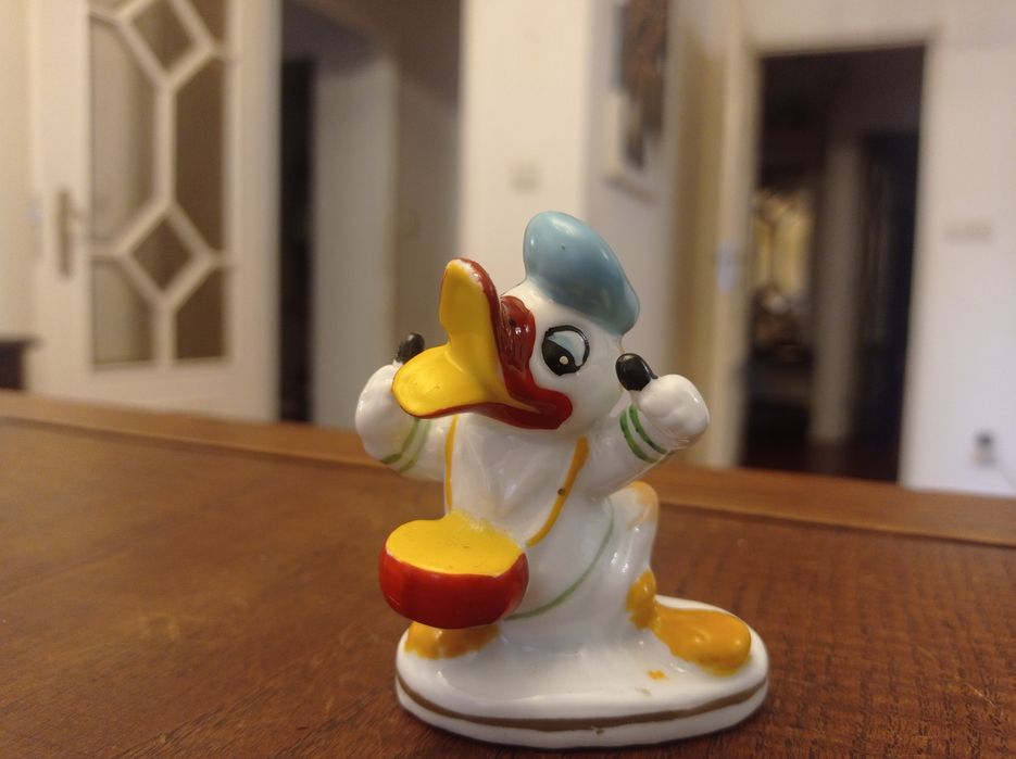 Patinhos músicos em porcelana